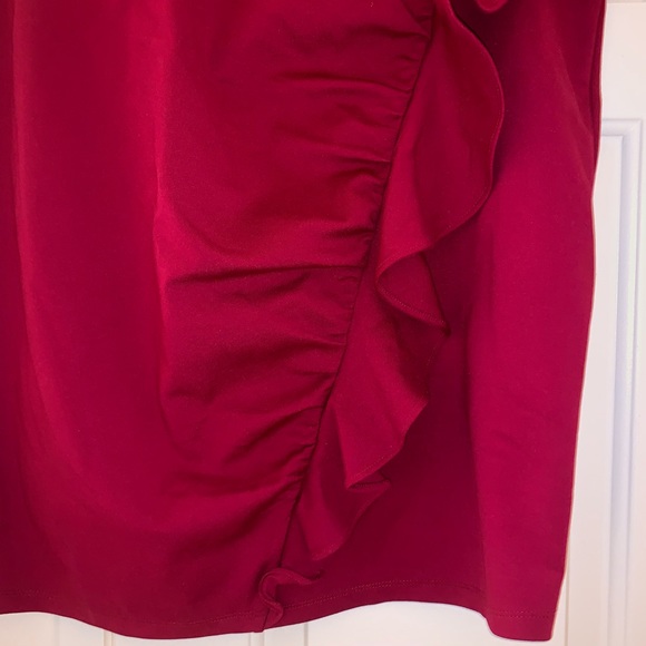 NWT TORRID pencil skirt a ruffle - plus sized - Picture 2 of 7